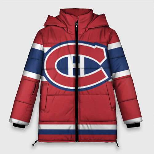 Женская зимняя куртка Montreal Canadiens / 3D-Черный – фото 1