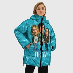 Куртка зимняя женская Nirvana: Water, цвет: 3D-черный — фото 2