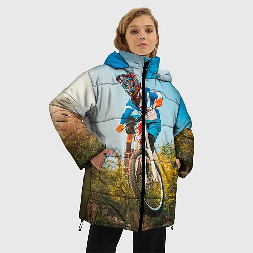 Женская зимняя куртка МТБ / 3D-Светло-серый – фото 3