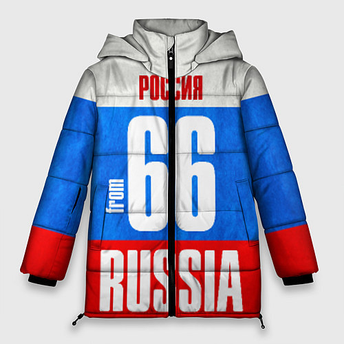 Женская зимняя куртка Russia: from 66 / 3D-Черный – фото 1
