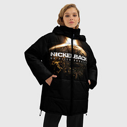 Куртка зимняя женская Nickelback: No fixed address, цвет: 3D-черный — фото 2