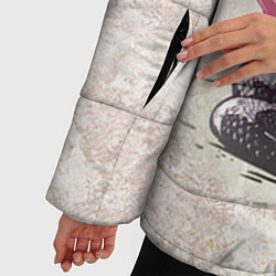 Куртка зимняя женская Three Days Grace: Acid snake, цвет: 3D-светло-серый — фото 2
