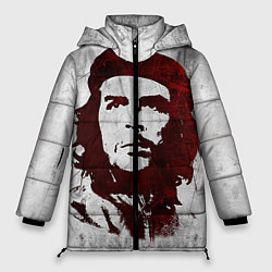 Куртка зимняя женская Че Гевара, цвет: 3D-черный