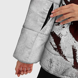 Куртка зимняя женская Че Гевара, цвет: 3D-светло-серый — фото 2
