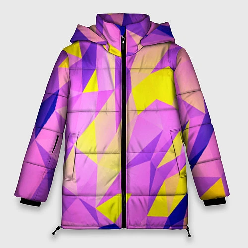 Женская зимняя куртка Texture / 3D-Черный – фото 1