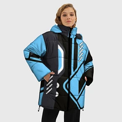 Куртка зимняя женская CS:GO Vulcan, цвет: 3D-светло-серый — фото 2
