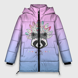 Куртка зимняя женская Raccoon: Free Spirit, цвет: 3D-черный