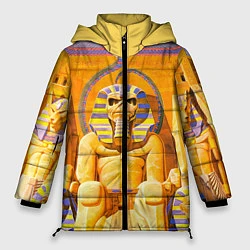 Куртка зимняя женская Iron Maiden: Pharaon, цвет: 3D-светло-серый