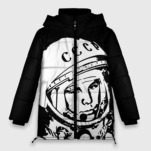 Женская зимняя куртка Гагарин / 3D-Черный – фото 1