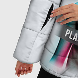 Куртка зимняя женская Placebo Meds, цвет: 3D-светло-серый — фото 2