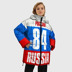 Куртка зимняя женская Russia: from 84, цвет: 3D-черный — фото 2