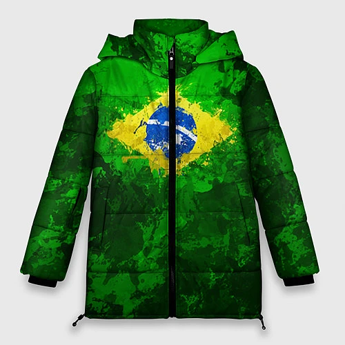 Женская зимняя куртка Бразилия / 3D-Светло-серый – фото 1