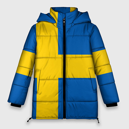 Женская зимняя куртка Швеция / 3D-Светло-серый – фото 1