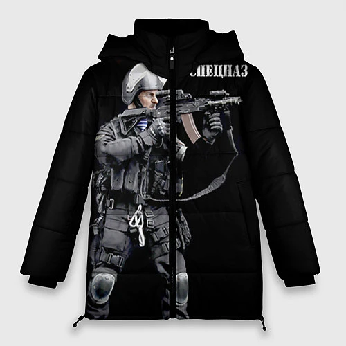 Женская зимняя куртка Спецназ 13 / 3D-Черный – фото 1