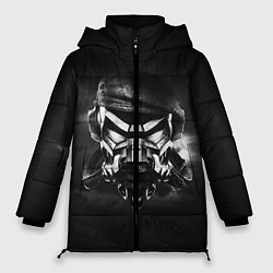 Куртка зимняя женская Pirate Station: Dark Side, цвет: 3D-черный