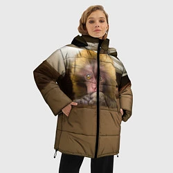 Куртка зимняя женская Мартышка, цвет: 3D-черный — фото 2