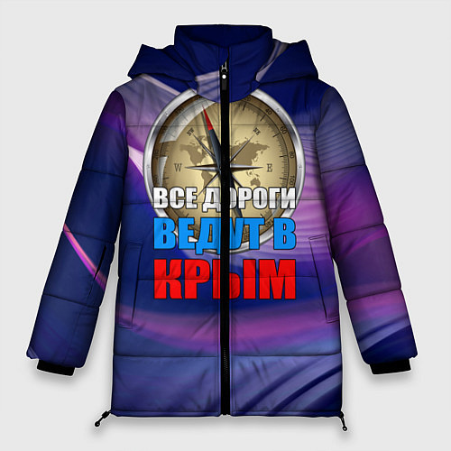 Женская зимняя куртка Крым / 3D-Черный – фото 1