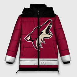 Куртка зимняя женская Arizona Coyotes, цвет: 3D-красный