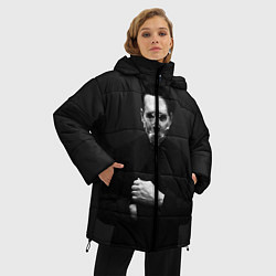 Куртка зимняя женская Marilyn Manson, цвет: 3D-черный — фото 2