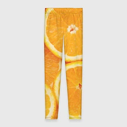 Леггинсы женские Апельсинка, цвет: 3D-принт