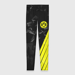 Леггинсы женские FC Borussia Dortmund: Abstract, цвет: 3D-принт