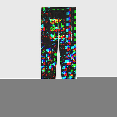 Женские легинсы Optical Glitch / 3D-принт – фото 1