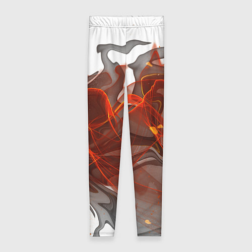 Женские легинсы ОГОНЬ / 3D-принт – фото 1