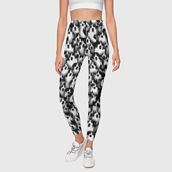 Леггинсы женские Haunted Family Призраки, цвет: 3D-принт — фото 2
