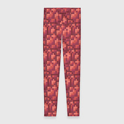 Леггинсы женские Красный краситель, цвет: 3D-принт