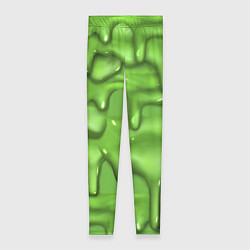 Леггинсы женские Green Slime, цвет: 3D-принт