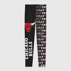 Леггинсы женские CHICAGO BULLS 7, цвет: 3D-принт