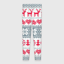 Женские легинсы Вязаный рисунок