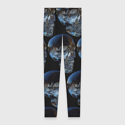 Женские легинсы Vanguard skull pattern 2022 / 3D-принт – фото 1