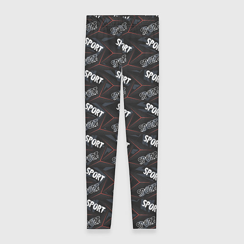 Женские легинсы SPORT Спорт / 3D-принт – фото 1