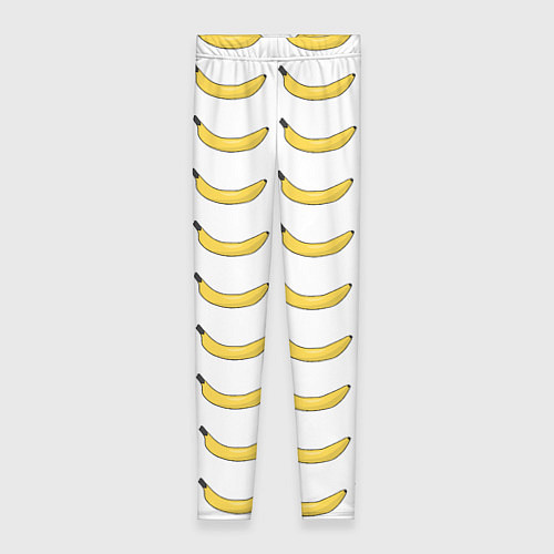 Женские легинсы Крупный Банановый рай / 3D-принт – фото 1