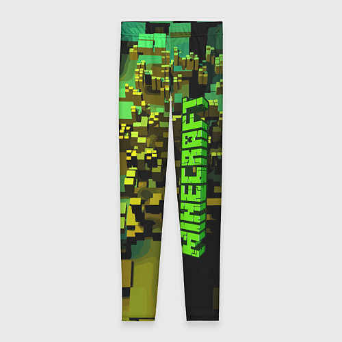 Женские легинсы Minecraft, pattern 2022 / 3D-принт – фото 1
