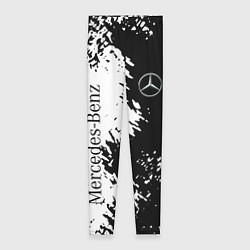 Леггинсы женские Mercedes-Benz: Black & White, цвет: 3D-принт