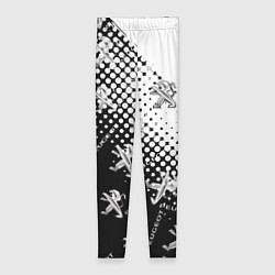 Леггинсы женские Peugeot pattern львы, цвет: 3D-принт
