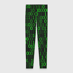 Леггинсы женские Бинарный Код Binary Code, цвет: 3D-принт