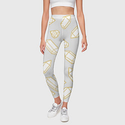 Леггинсы женские URAL Crystal, цвет: 3D-принт — фото 2