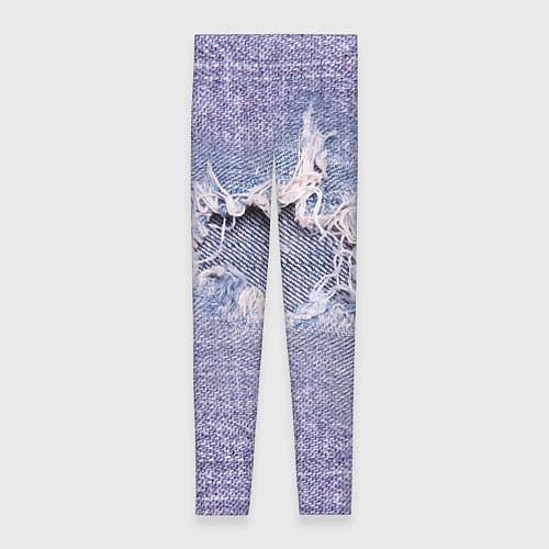 Женские легинсы Hole in jeans - Rag / 3D-принт – фото 1