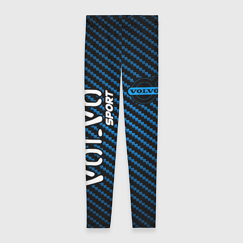 Женские легинсы VOLVO Volvo Sport Карбон / 3D-принт – фото 1