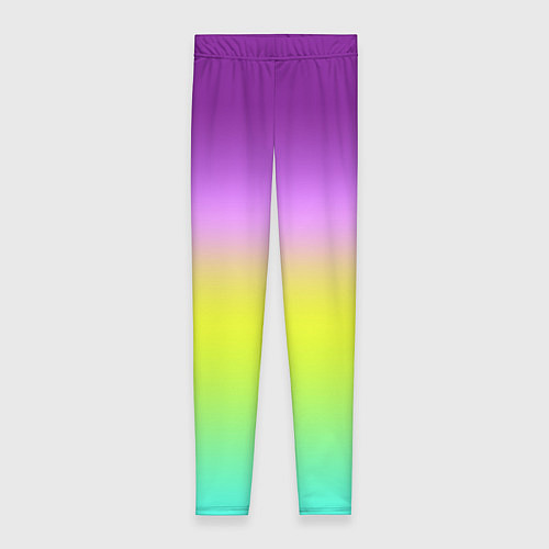 Женские легинсы Multicolored Ombre gradient / 3D-принт – фото 1