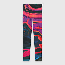 Леггинсы женские Текстура масляное пятно, цвет: 3D-принт