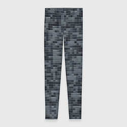 Леггинсы женские Пиксельный паттерн - минимализм, цвет: 3D-принт