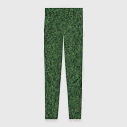 Леггинсы женские Зеленая камуфляжная трава, цвет: 3D-принт