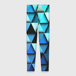 Леггинсы женские Blue triangle, цвет: 3D-принт