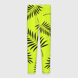Женские легинсы Пальмовые ветви