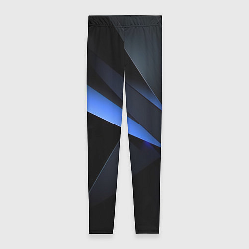 Женские легинсы Black blue / 3D-принт – фото 1