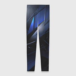 Женские легинсы Blue black background